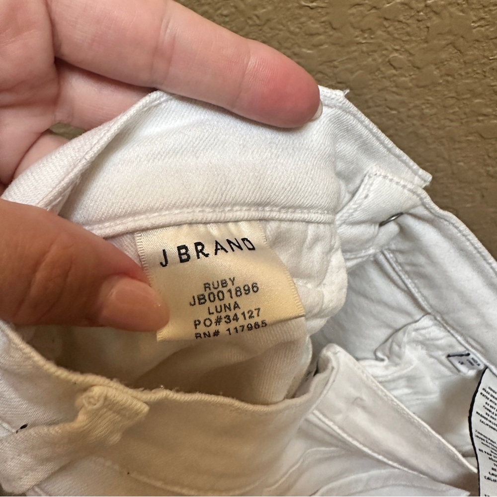 J Brand Women's White Jeans - Picture 7 of 8